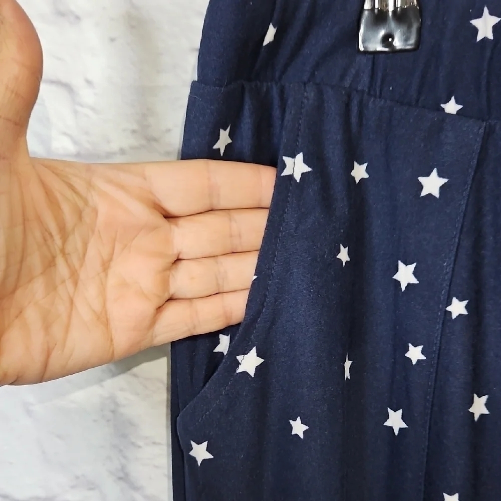 Lucky Brand Navy Star Pajama Pants - Picture 3 of 6
